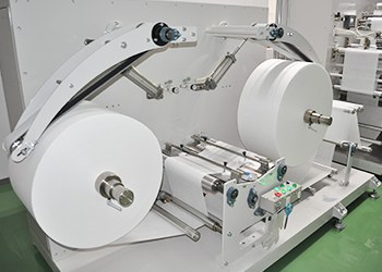 ウェットシート製造ライン