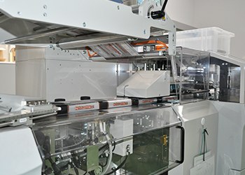 ウェットシート製造ライン